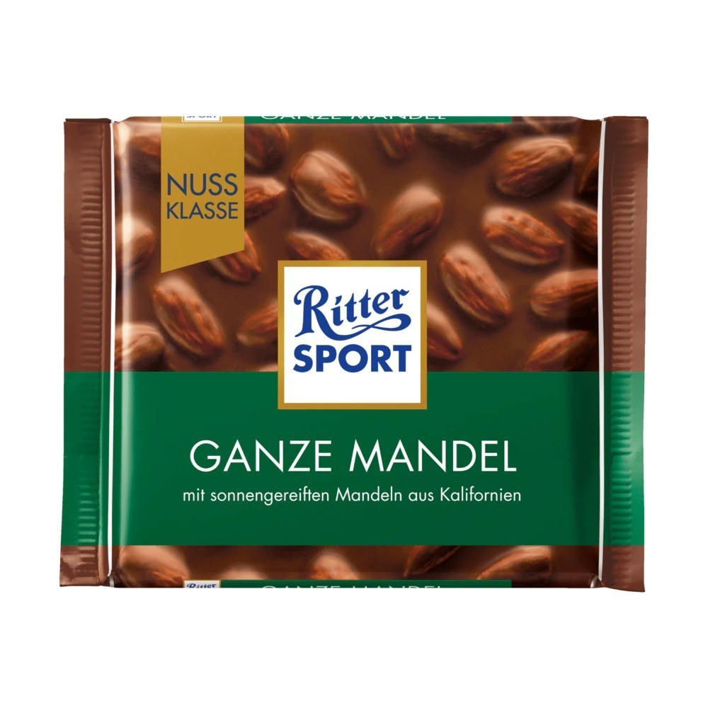 Ritter Sport Chocolate Whole Almond 100g