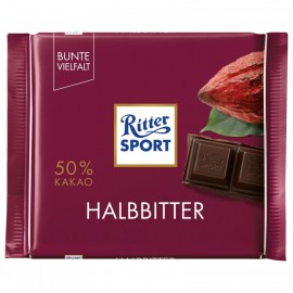 Ritter Sport Semi-Dark Chocolate 100g