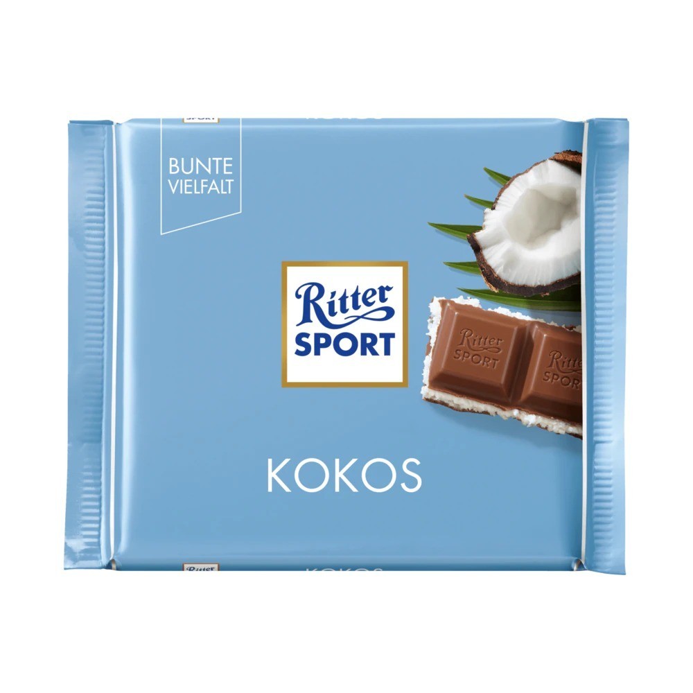 Ritter Sport Chocolate Coconut 100g