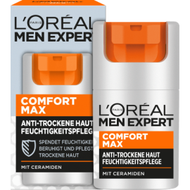L'ORÉAL PARIS MEN EXPERT Comfort Max Anti-Dry Skin Moisturizing Face Care with Ceramides 50 ml / 1.7 fl oz