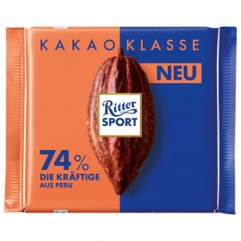 Ritter Sport Chocolate Cocoa Class 74% The Powerful 100g