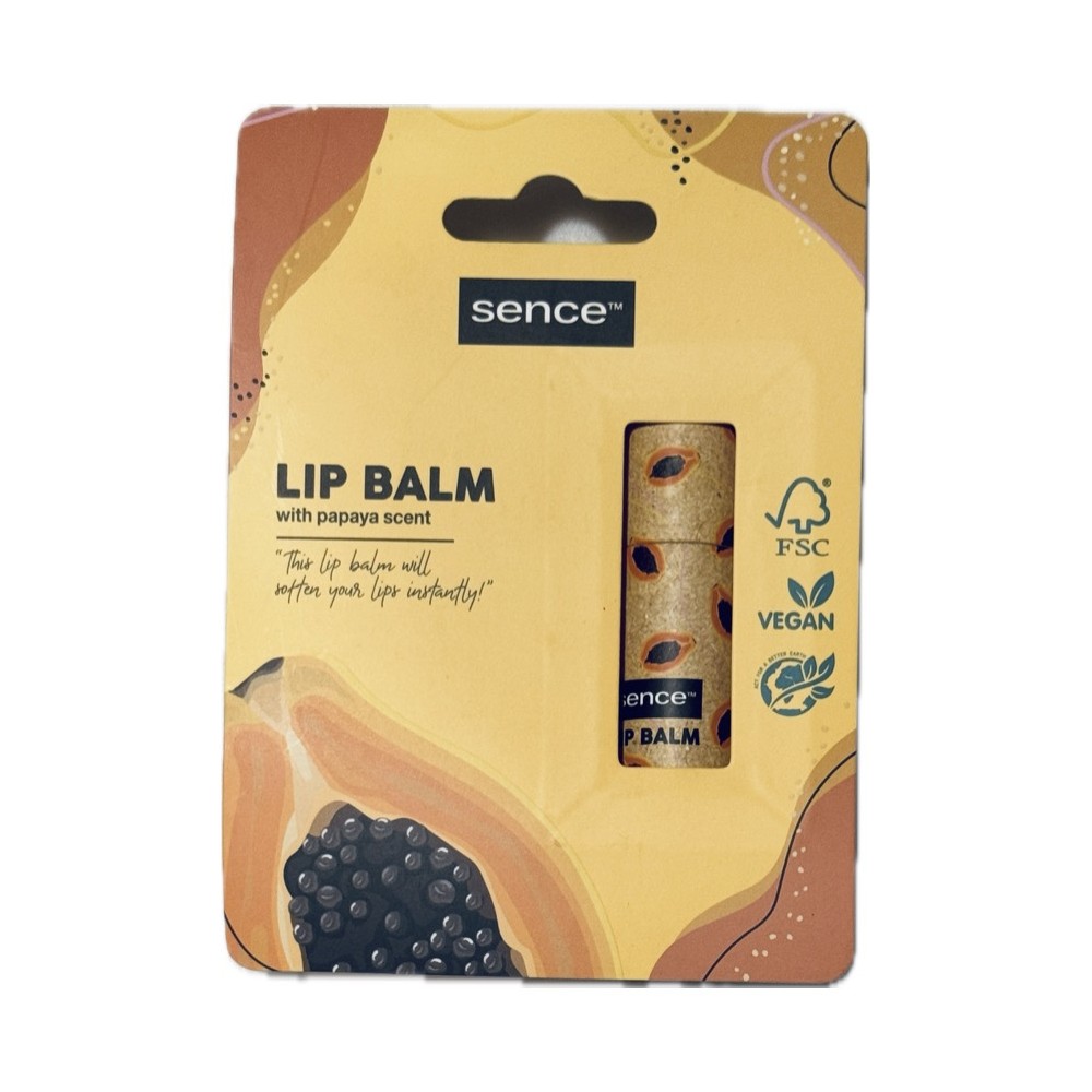 Sence Lippenbalsam mit Papaya-Duft 5,5 g