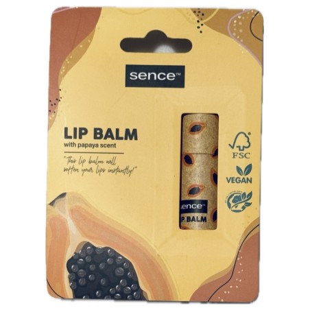 Sence Lip Balm with Papaya Scent 5.5 g