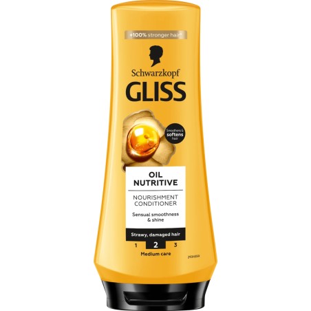 Schwarzkopf Gliss Oil Nutritive Conditioner 200 ml / 6.8 fl oz