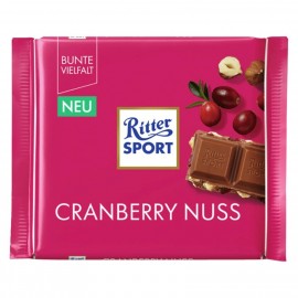 Ritter Sport Chocolate Cranberry Nut 100g