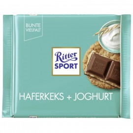 Ritter Sport Chocolate Oat Biscuit + Yogurt 100g