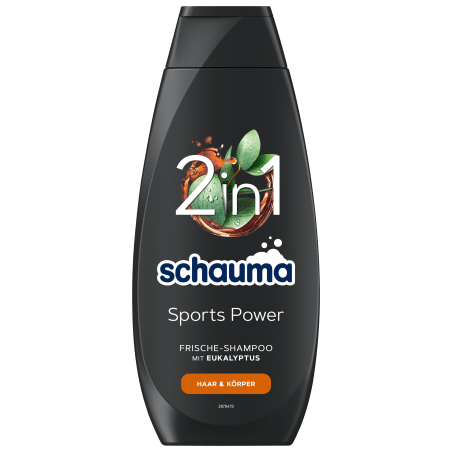 Schauma Sports Power 2in1 Shampoo 400 ml / 13.4 fl oz
