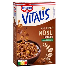 Dr. Oetker Vitalis Crunchy Muesli Chocolate 1250 g