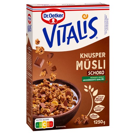 Dr. Oetker Vitalis Crunchy Muesli Chocolate 1250 g