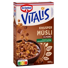 Dr. Oetker Vitalis Crunchy Muesli Chocolate 600 g / 21 oz