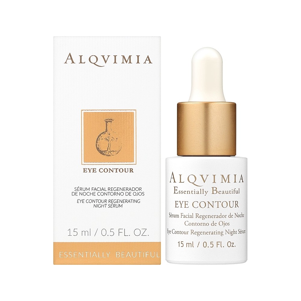 Alqvimia Im Wesentlichen schön Regenerierendes Nachtserum für die Augenpartie 15 ml / 0,5 fl oz
