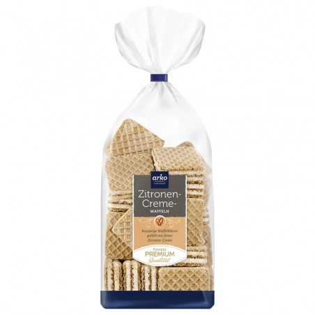 Arko lemon cream wafers 175g