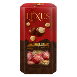 Lexus milky compound chocolate filled with hazelnut cream 140 g / 4.94 oz