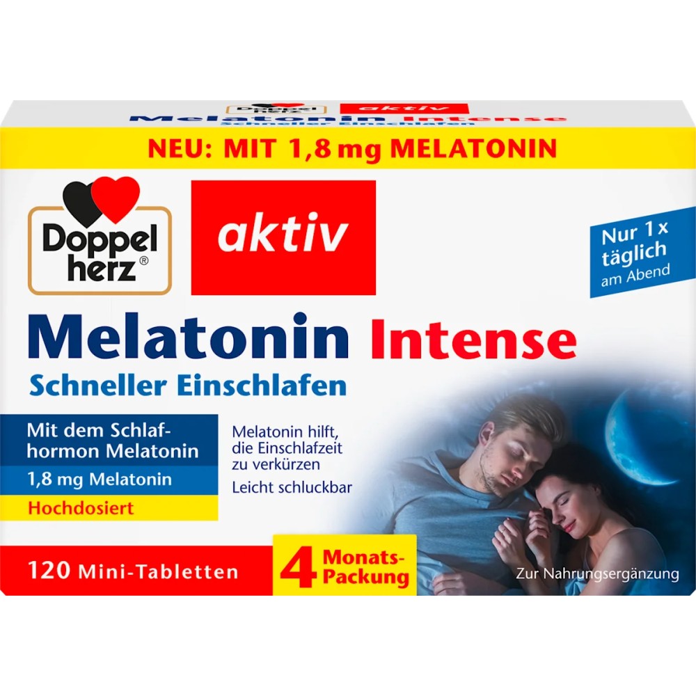 Doppel herz Melatonin Intense tablets 120 pcs, 11 g
