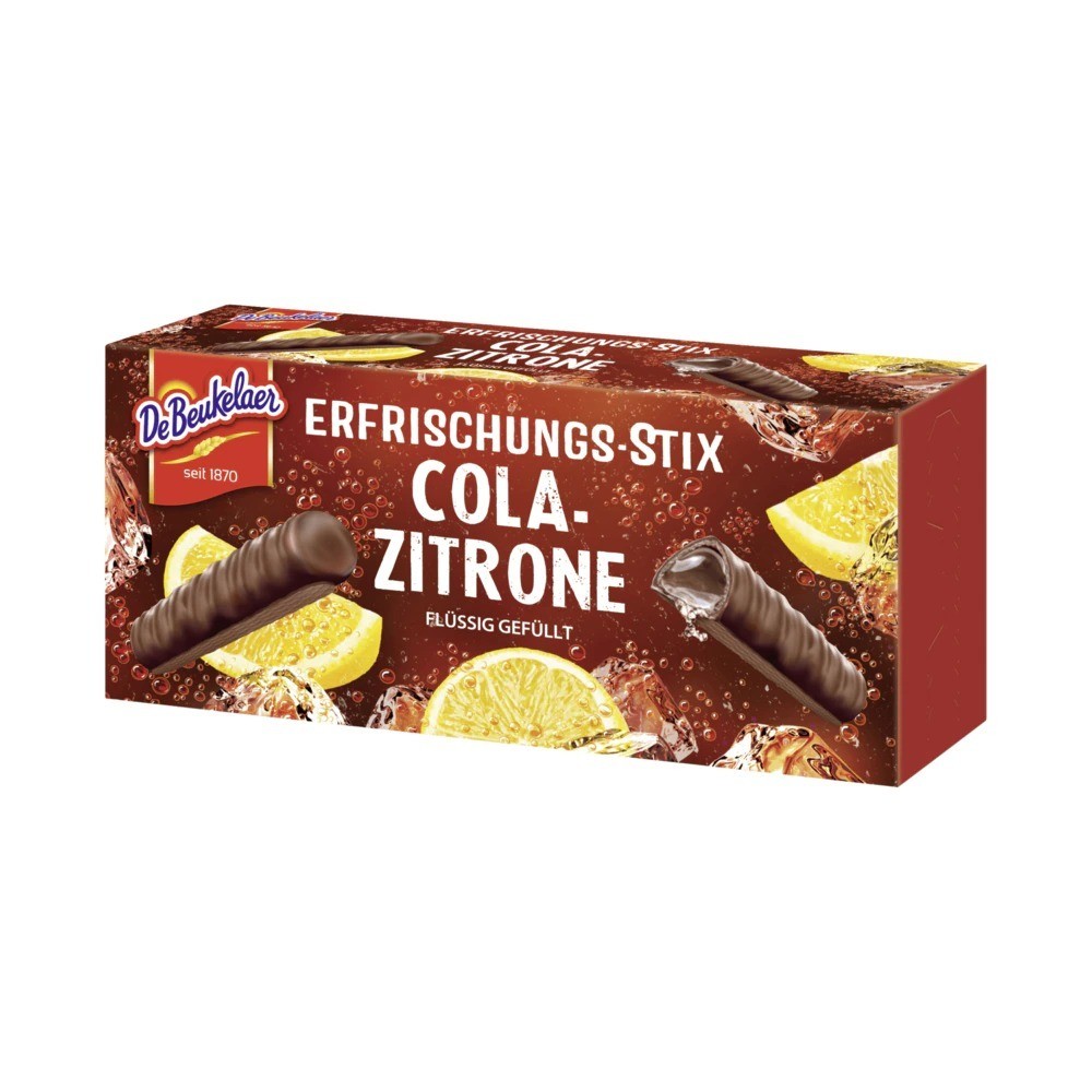 De Beukelaer Refreshment Stix Cola-Lemon 75g