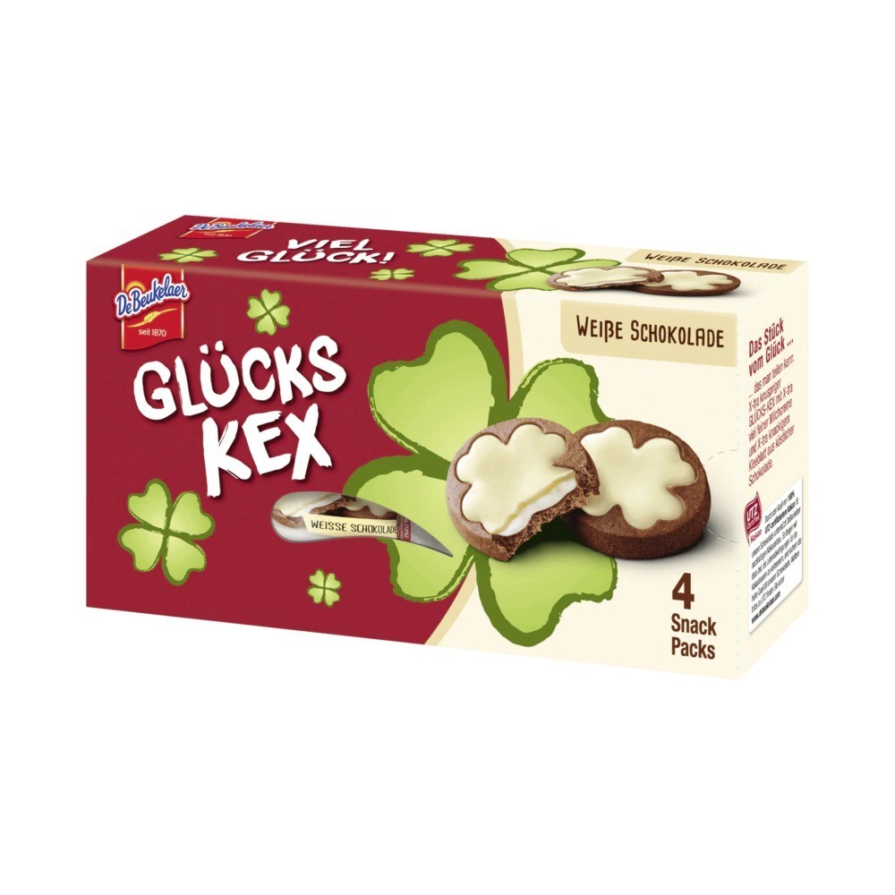 De Beukelaer Glücks-Kex White Chocolate 150g