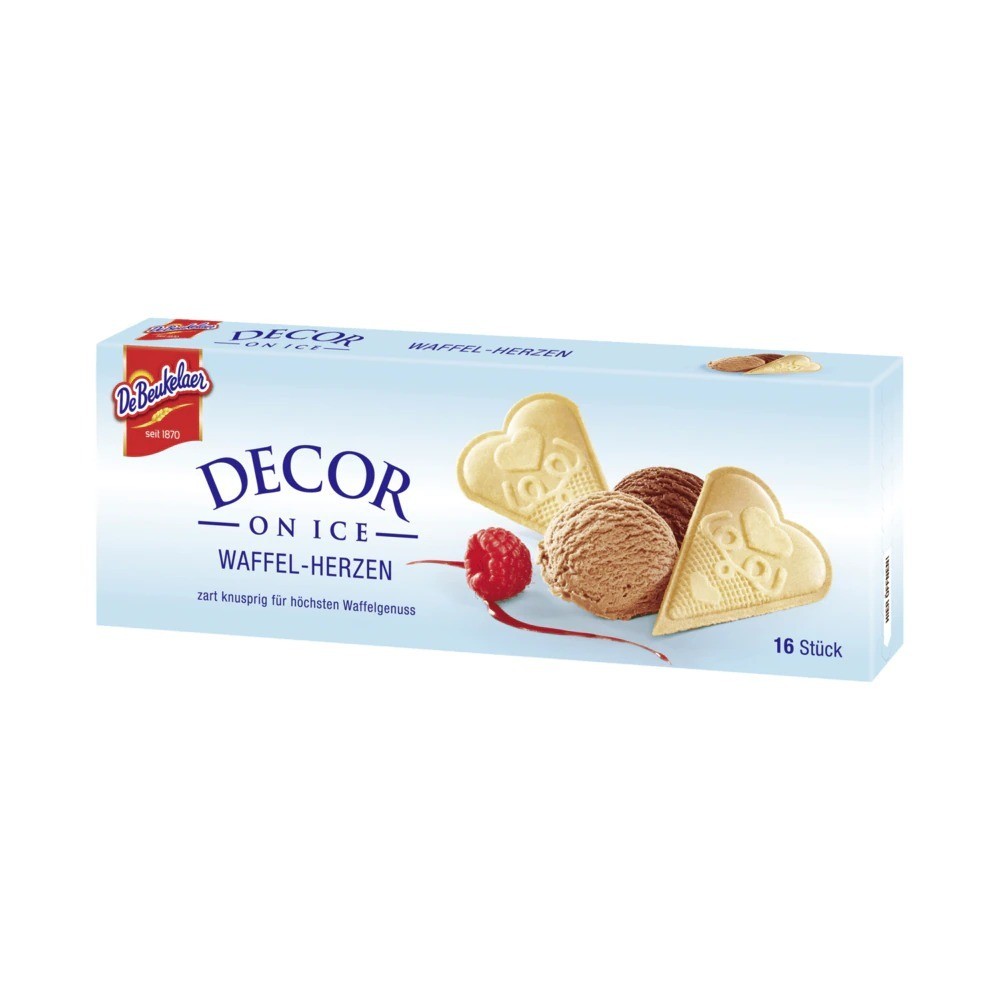 De Beukelaer waffle hearts 50g