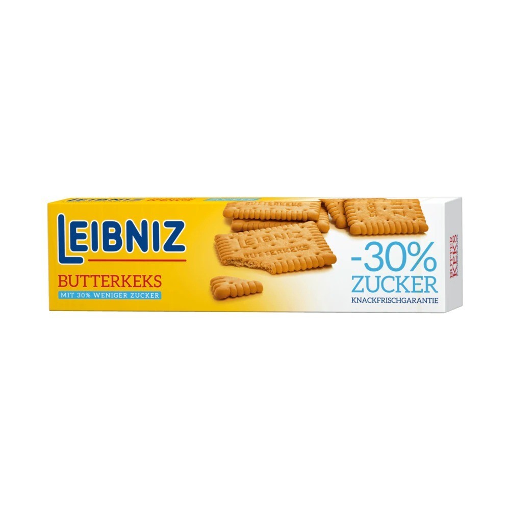 Leibniz shortbread less sugar 150g