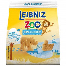 Leibniz Zoo 30% less sugar 125g