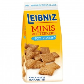 Leibniz Minis Shortbread Less Sugar 125g