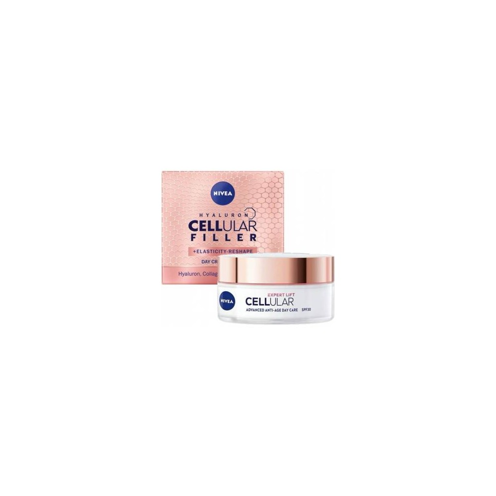 NIVEA Cellular Filler Elastizität & Neuformung Tagescreme LSF 30 50 ml / 1,7 fl oz