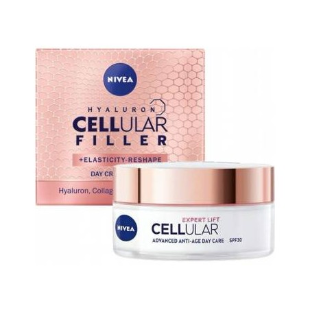 NIVEA Cellular Filler Elastizität & Neuformung Tagescreme LSF 30 50 ml / 1,7 fl oz