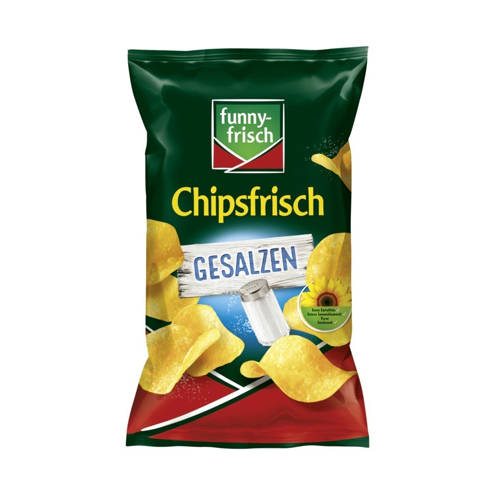 Funny-frisch crisps freshly salted 175g