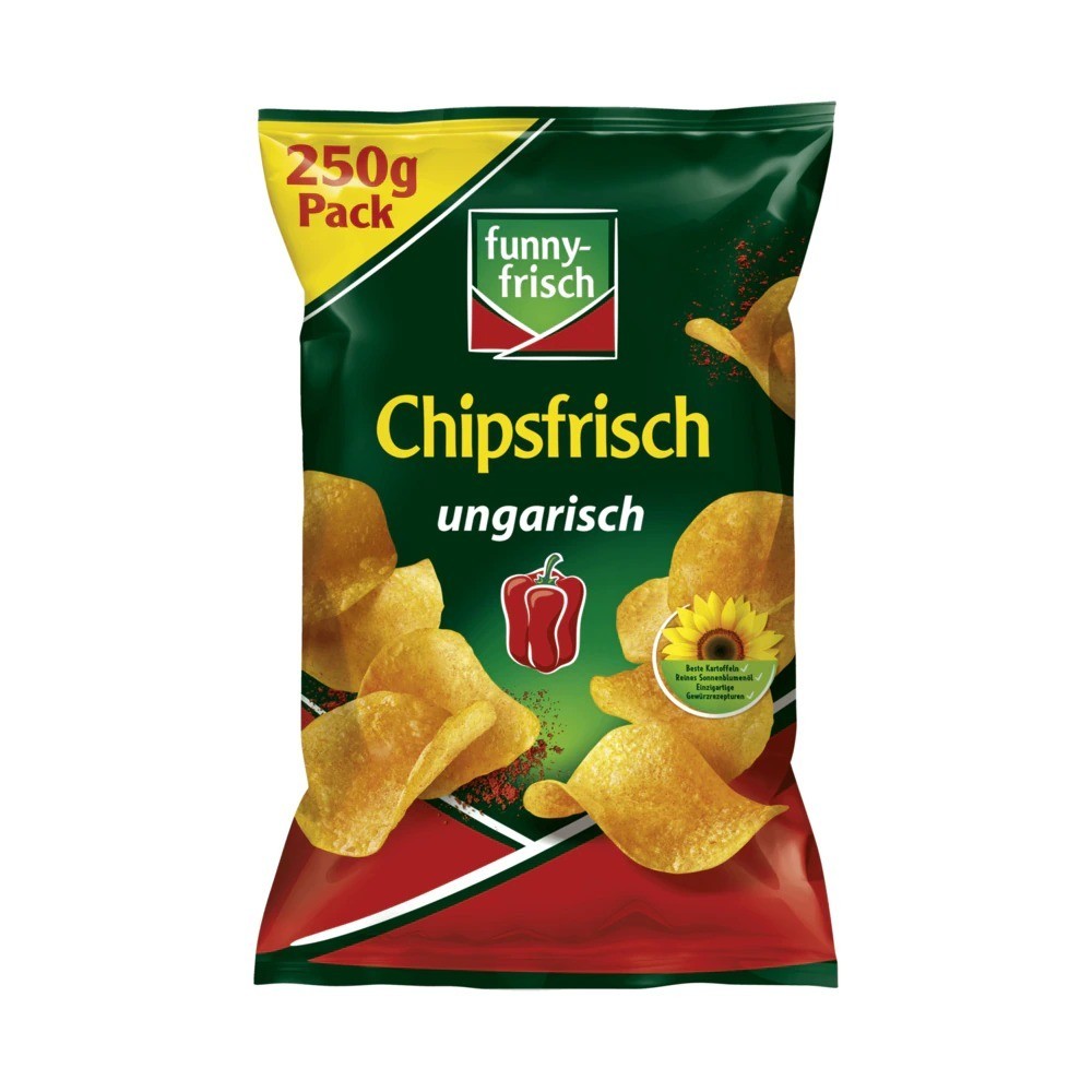 Funny-frisch Hungarian crisps 250g