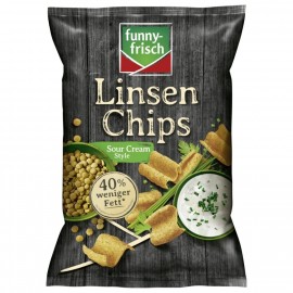 Funny-frisch Lentil Chips Sour Cream 90g