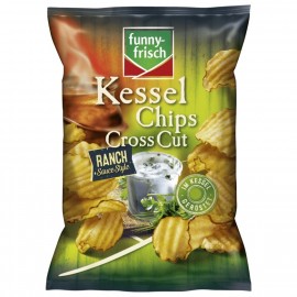 Funny-frisch Kessel Chips Cross Cut RANCH Sauce Style 120g