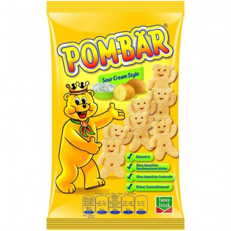 Funny-frisch Pombär Sour Cream Style 75g