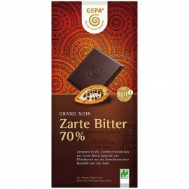 Gepa Organic Chocolate Tender Bitter 70% 100g