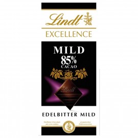 Lindt Excellence Chocolate Dark Dark Mild 85% Cacao 100g