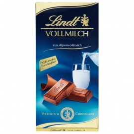 Lindt milk chocolate made from whole alpine milk 100g