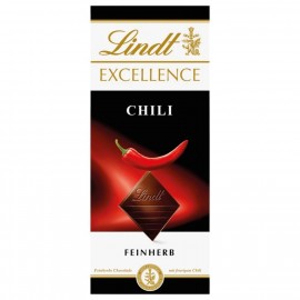 Lindt Excellence Chocolate Chili semi-dry 100g