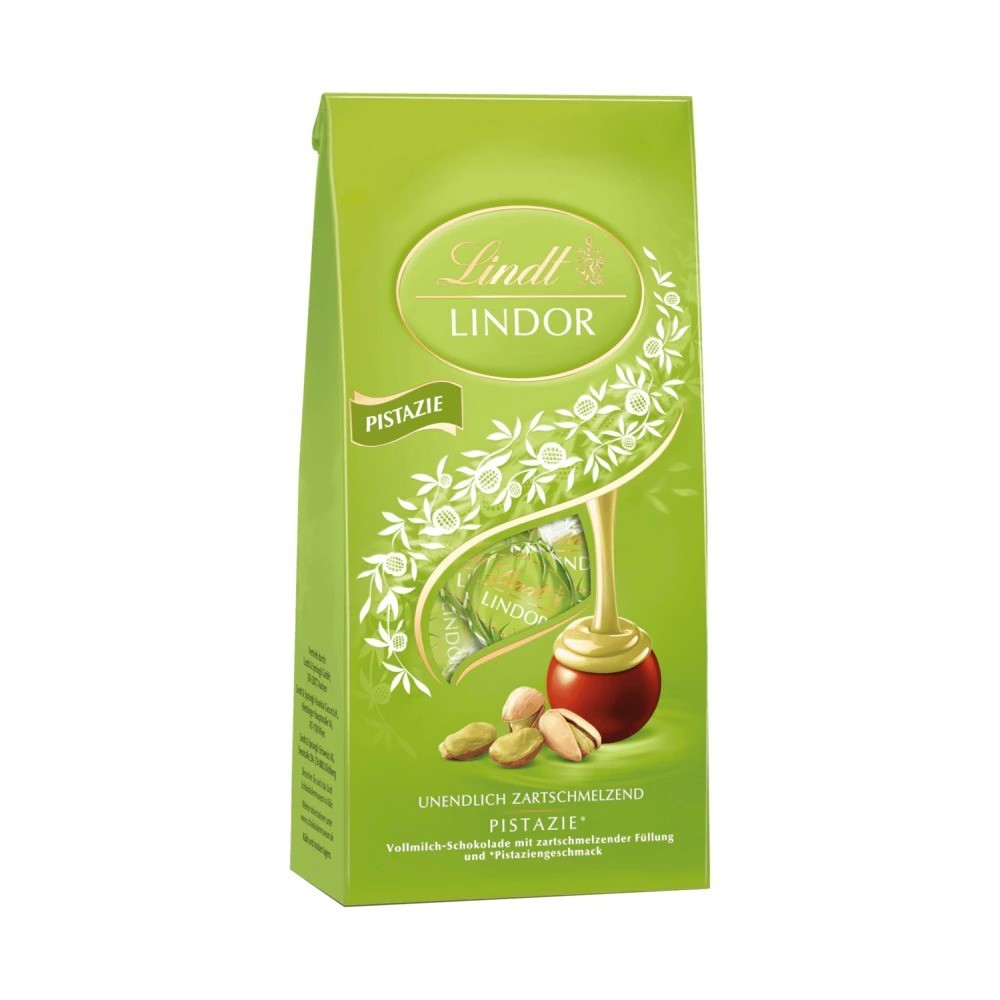 Lindt Lindor Chocolate Balls Pistachio 137g