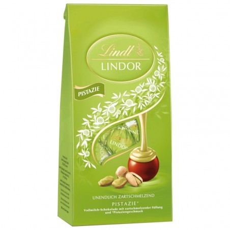 Lindt Lindor Chocolate Balls Pistachio 137g