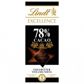 Lindt Excellence Chocolate Dark Chocolate, full-bodied 78% Cacao 100g