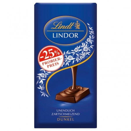 Lindt Lindor Chocolate Dark 100g