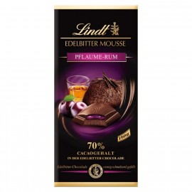 Lindt Chocolate Dark Chocolate Mousse Plum-Rum 70% Cacao 150g