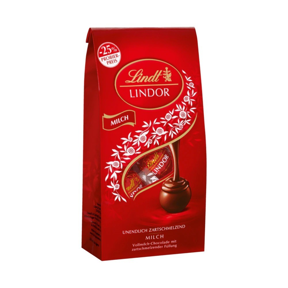 Lindt Lindor Milk Chocolate Balls 137g