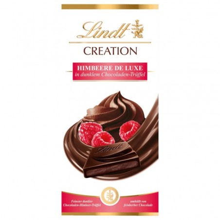 Lindt Creation Chocolate Raspberry De Luxe 150g