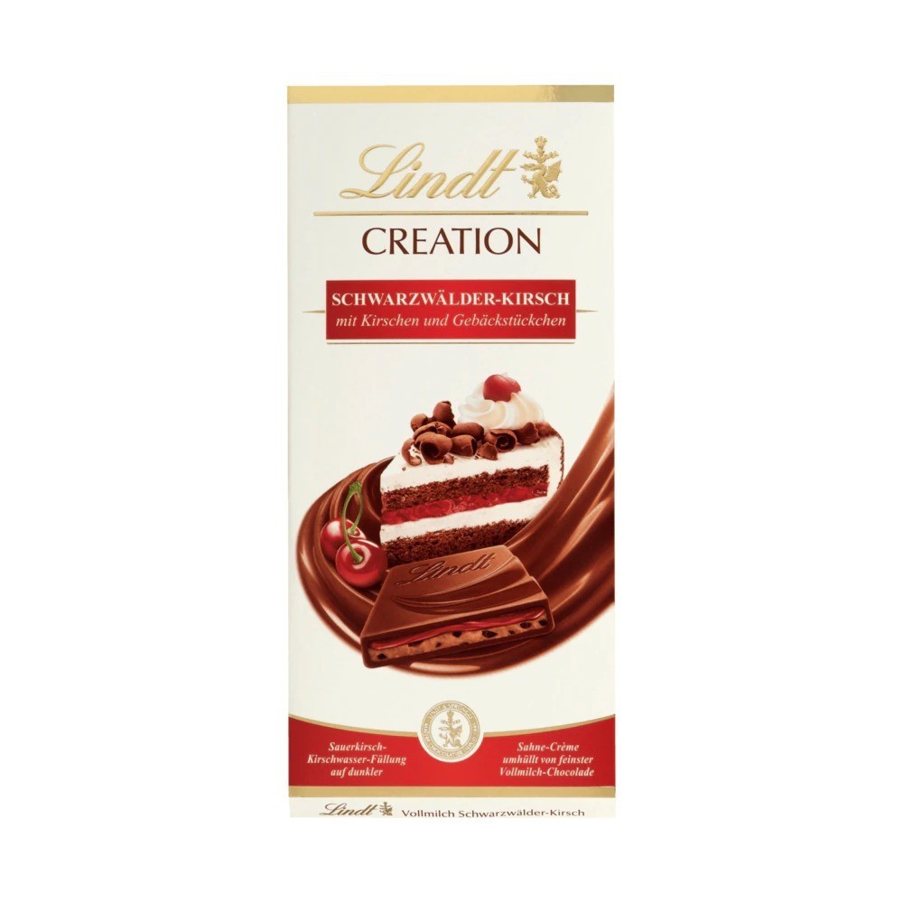 Lindt Creation Chocolate Black Forest Cherry 150g