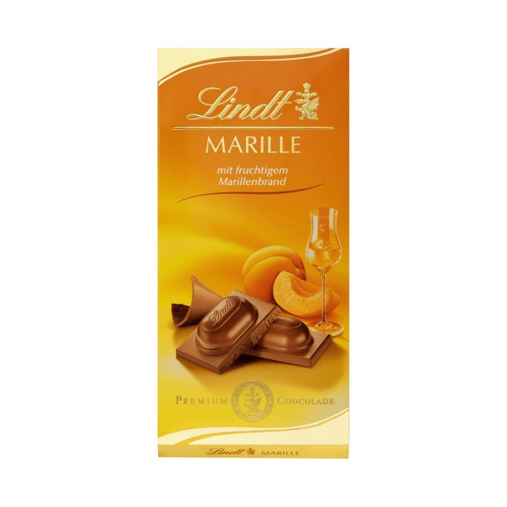 Lindt Chocolate Apricot 100g