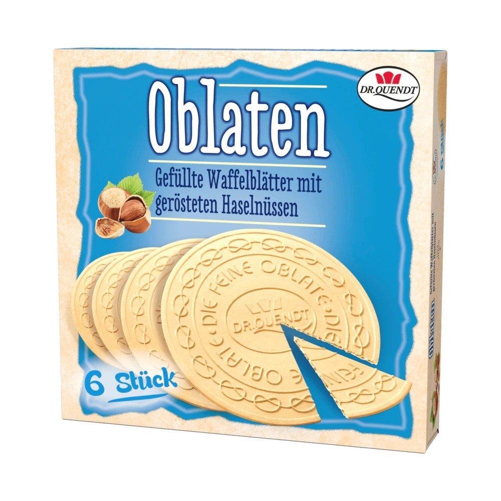 Dr. Quendt hazelnut wafers 150g