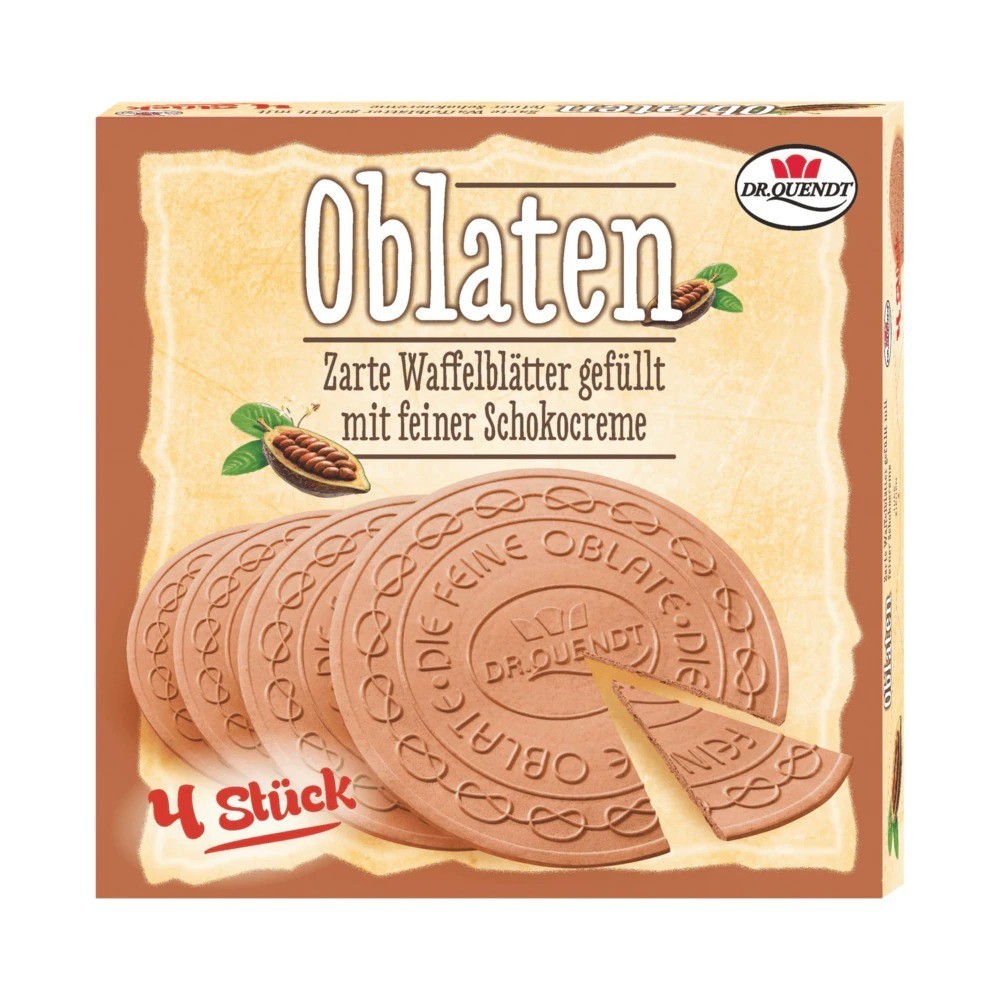 Dr. Quendt wafers chocolate cream 150g