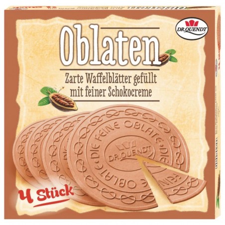 Dr. Quendt wafers chocolate cream 150g