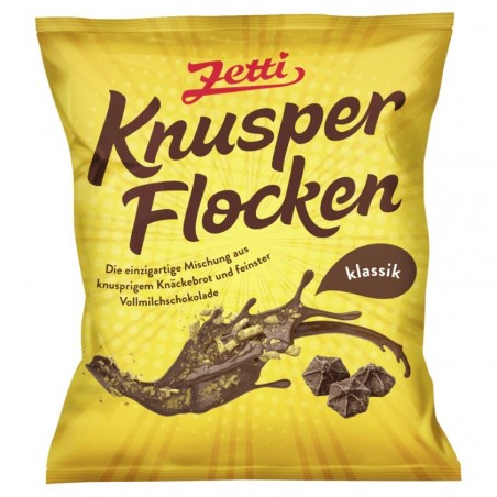 Zetti Crunchy Whole Milk Chocolate 350g