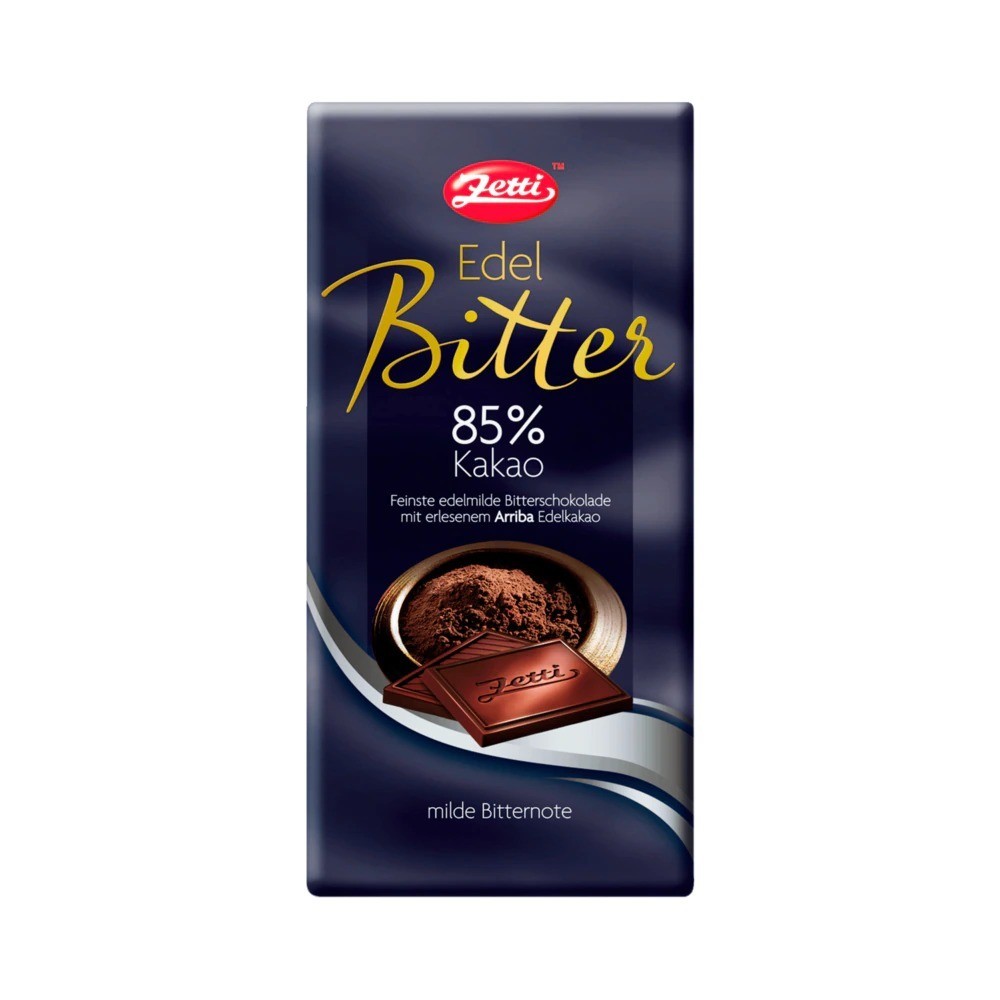 Zetti chocolate noble bitter 85% cocoa 100g
