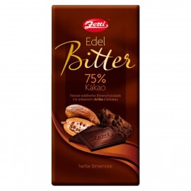 Zetti chocolate noble bitter 75% cocoa 100g